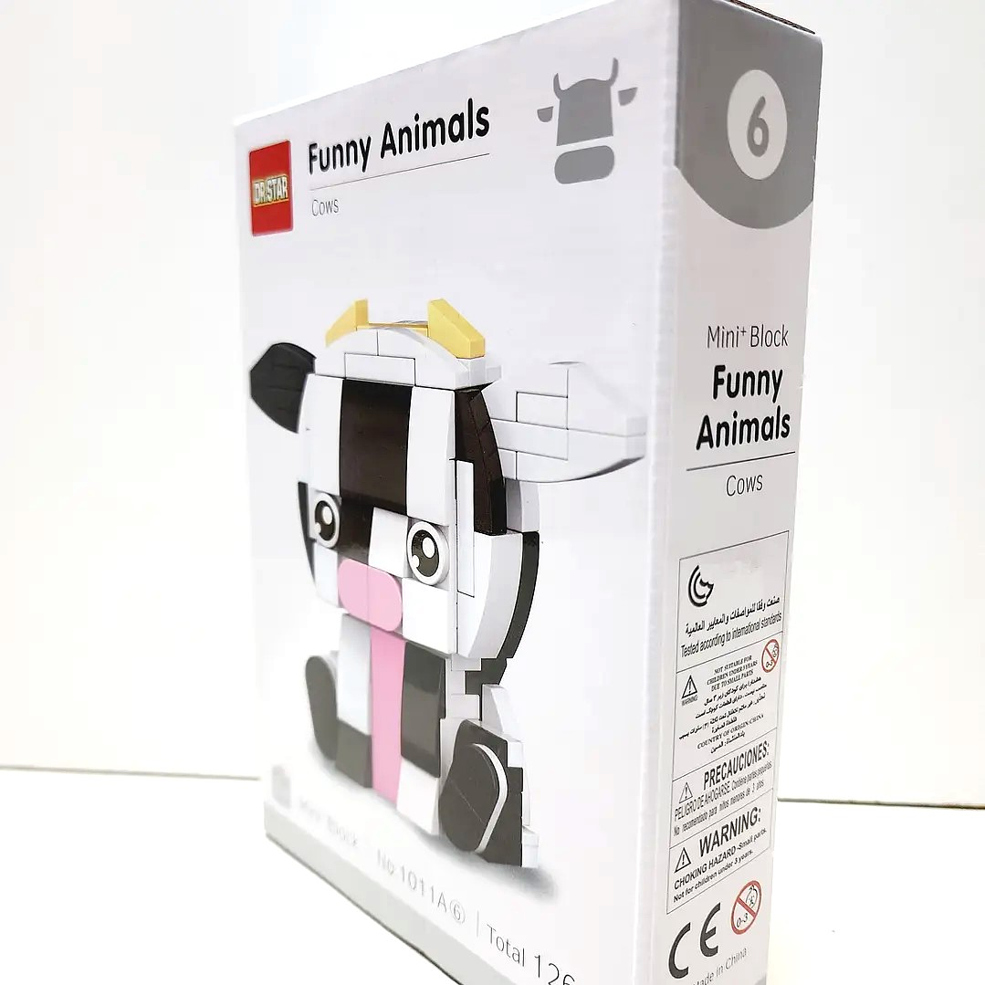 Rompecabezas Animal Vaca Puzzle Armable 126 piezas 3