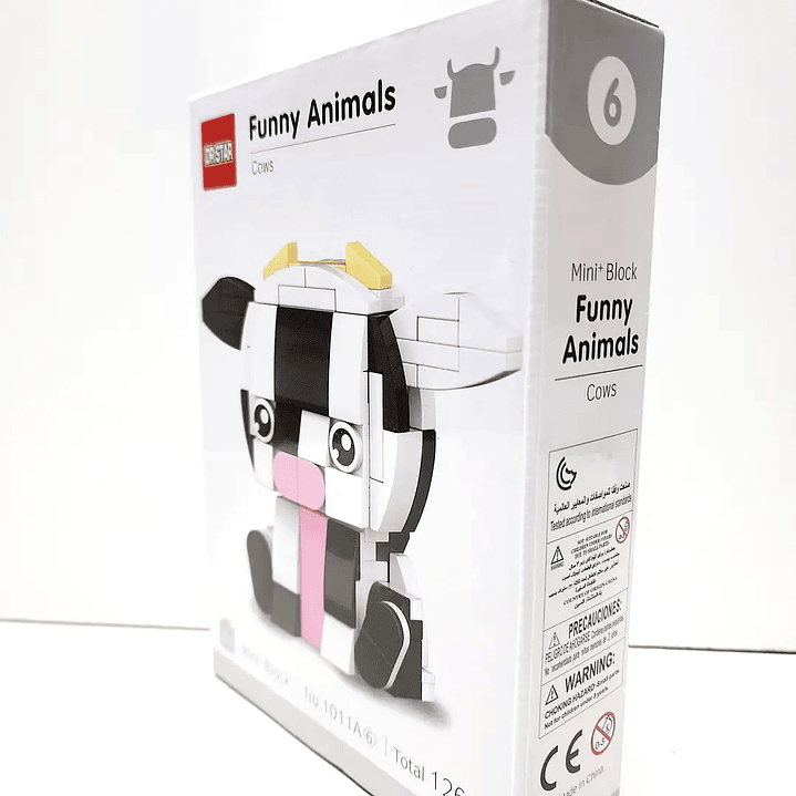 Rompecabezas Animal Vaca Puzzle Armable 126 piezas 3