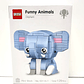 Rompecabezas Animal Elefante puzzle Armable 126 piezas - Miniatura 1