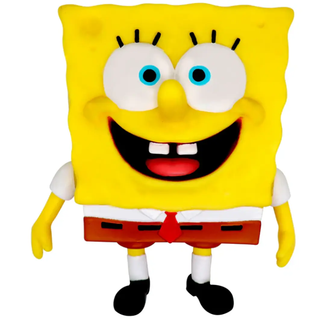 Figura Elástica Bob Esponja Stretch Personaje Clásico 1