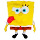 Figura Elástica Bob Esponja Stretch Lengua Afuera - Miniatura 1