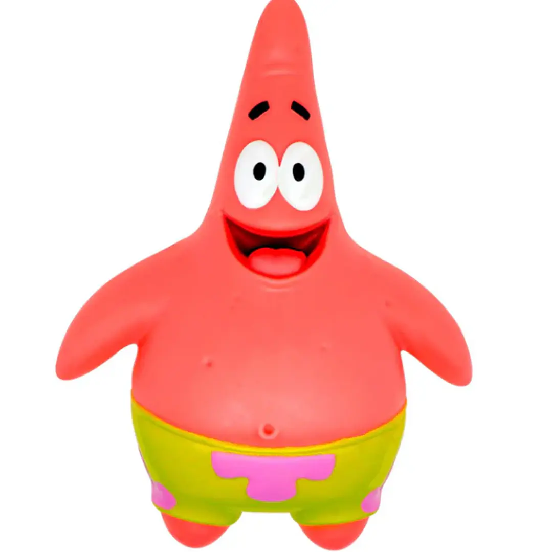 Figura Elástica Patricio Estrella Stretch - Versión Feliz 11 cm a 15cm 1