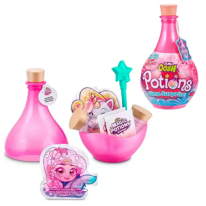 Slime Sorpresa Potions Oosh Zuru - Rosado - Pociones magicas 2
