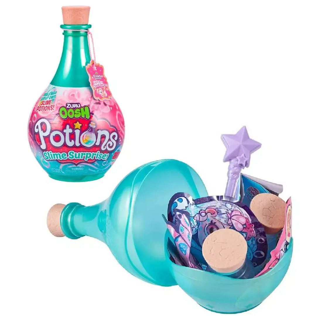 Slime Sorpresa Potions Oosh Zuru - Verde- Pociones magicas 6
