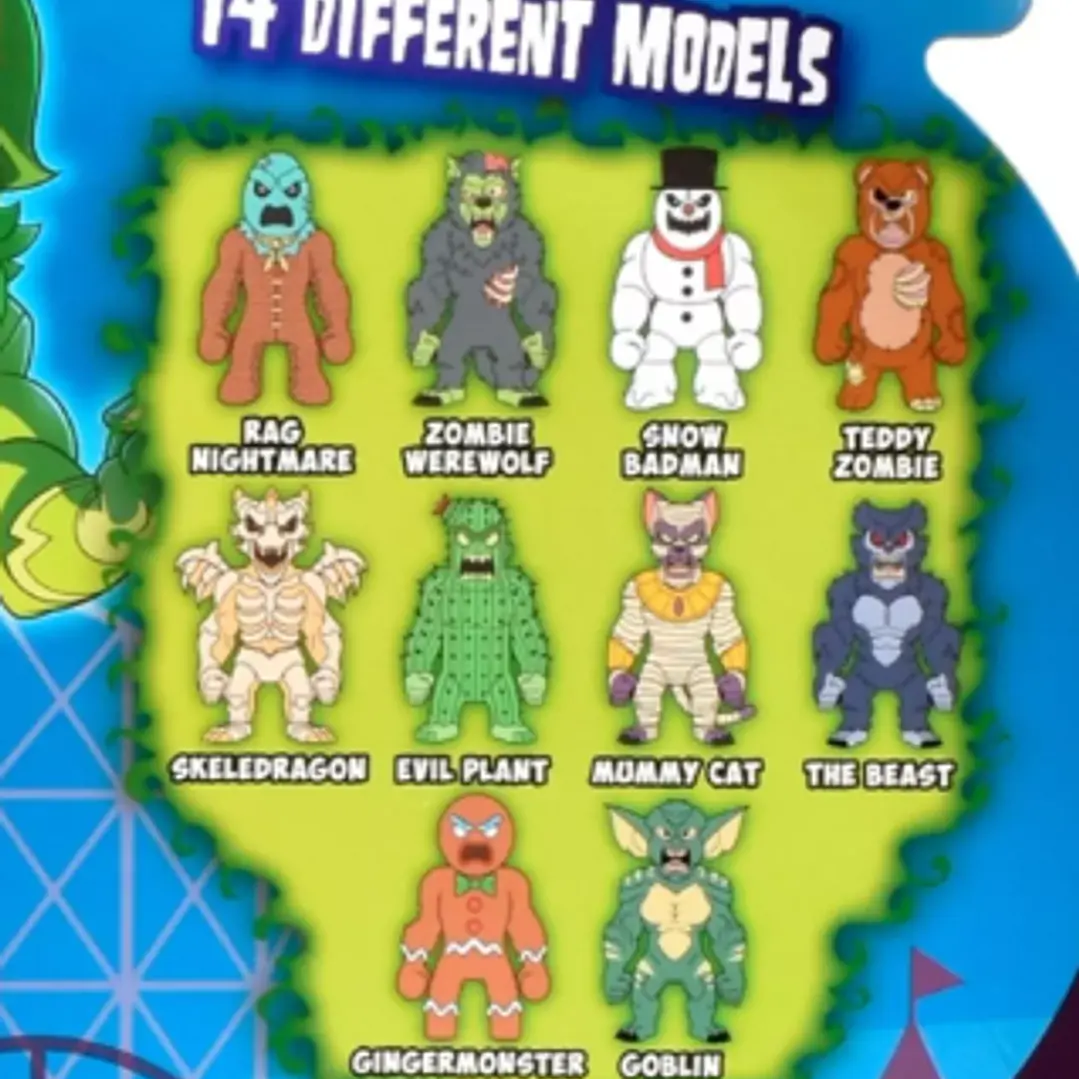 Figura Elástica Strech Monster Flex 15cm - (Variedades)  3