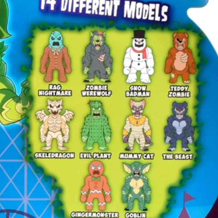 Figura Elástica Strech Monster Flex 15cm - (Variedades)  3