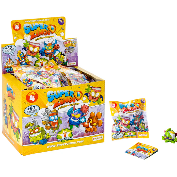 SuperZings 1 Figura Coleccionable Rivals of Kaboom de la serie 4 4