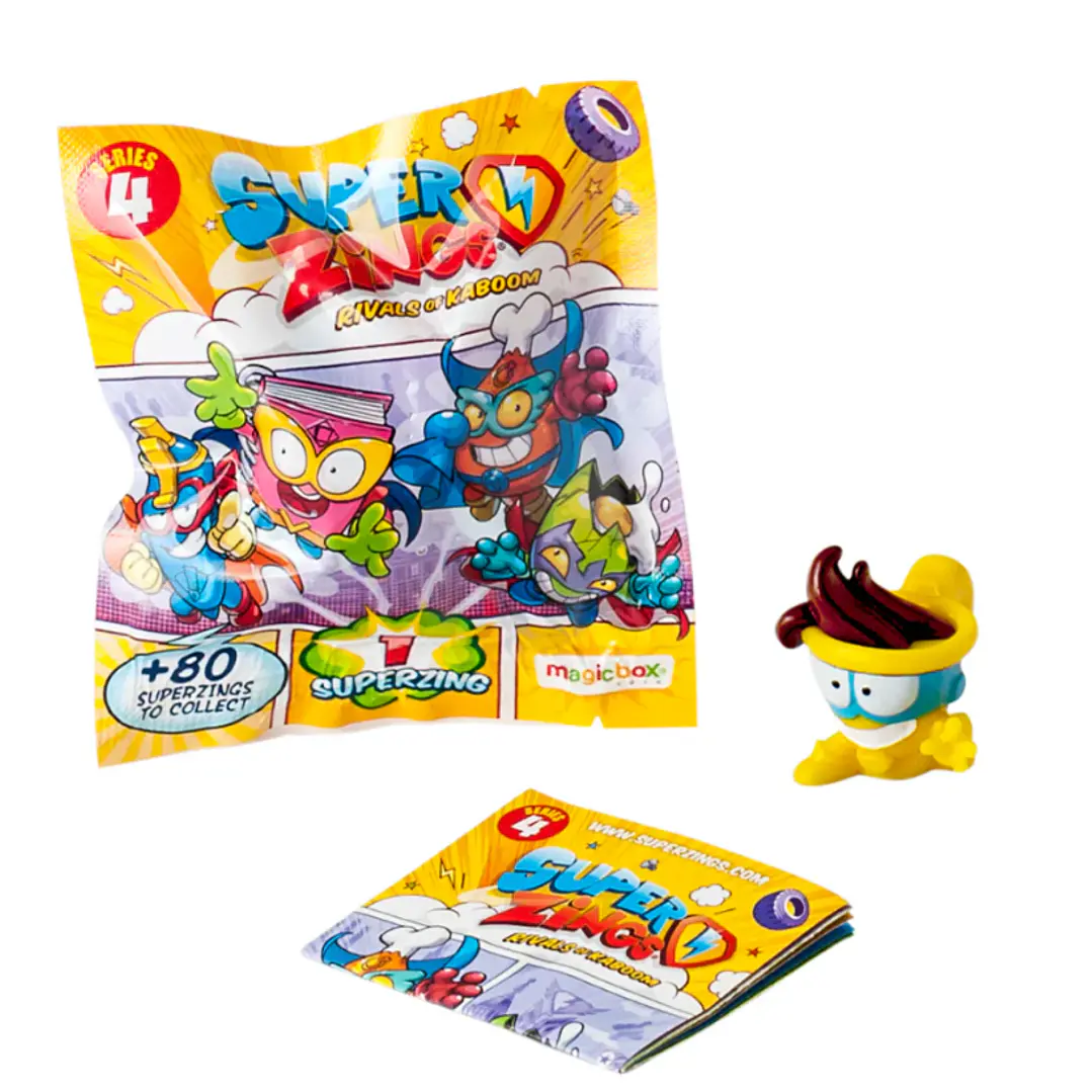 SuperZings 1 Figura Coleccionable Rivals of Kaboom de la serie 4 1