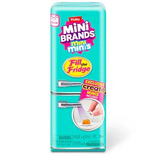 PLAYSET REFRIGERADOR MINI BRANDS FILL THE FRIDGE