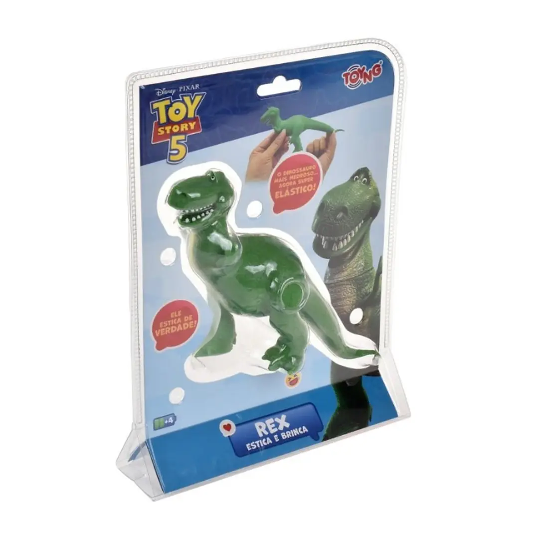 FIGURA STRETCH DE GOMA DE 15 CMS REX TOY STORY 5