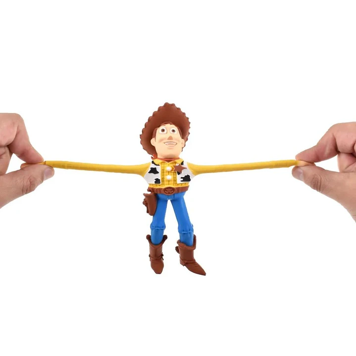 FIGURA STRETCH DE GOMA DE 15 CMS WOODY TOY STORY 4