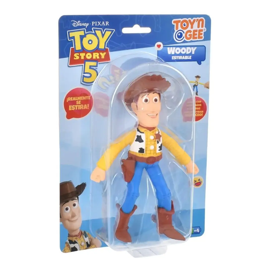 FIGURA STRETCH DE GOMA DE 15 CMS WOODY TOY STORY 6