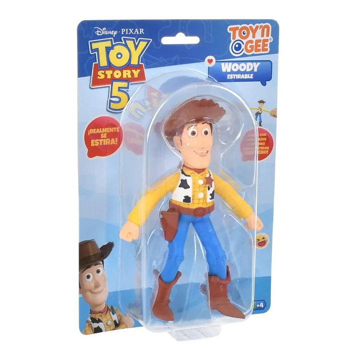 FIGURA STRETCH DE GOMA DE 15 CMS WOODY TOY STORY 6