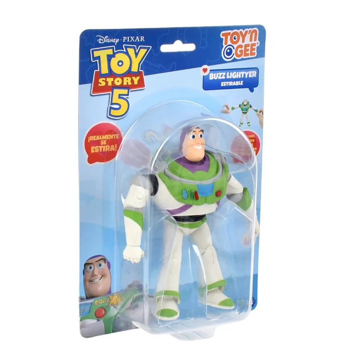  FIGURA STRETCH DE GOMA DE 15 CMS BUZZ LIGHTYEAR TOY STORY 5