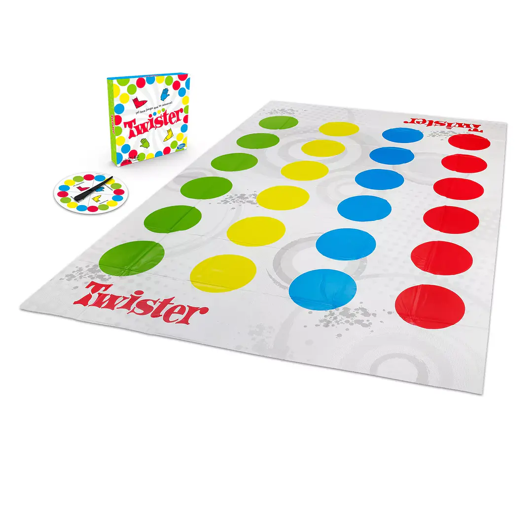 Juego De Mesa Twister Hasbro Gaming Original Familiar 2