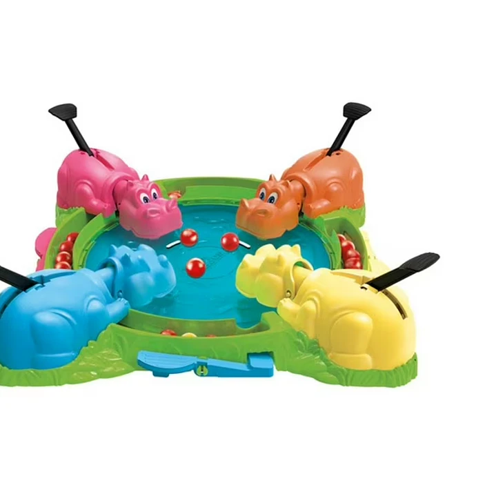 Juego De Mesa Hippos Glotones Hasbro Original 3