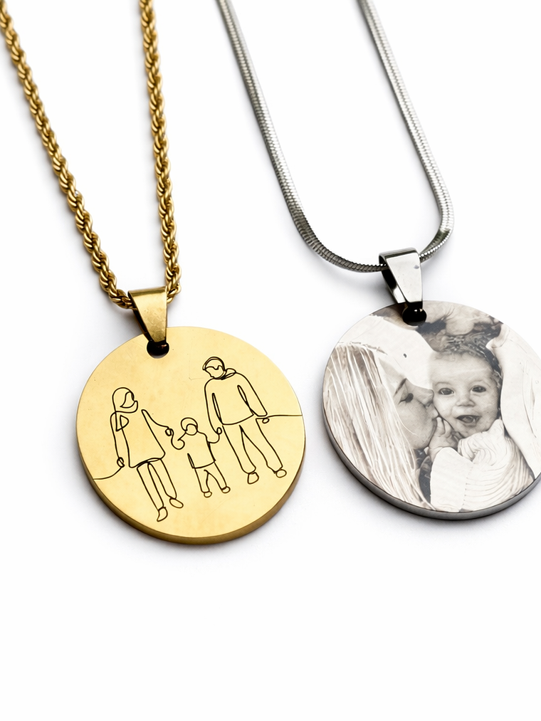 Colar Memórias Personalizado com Foto 3