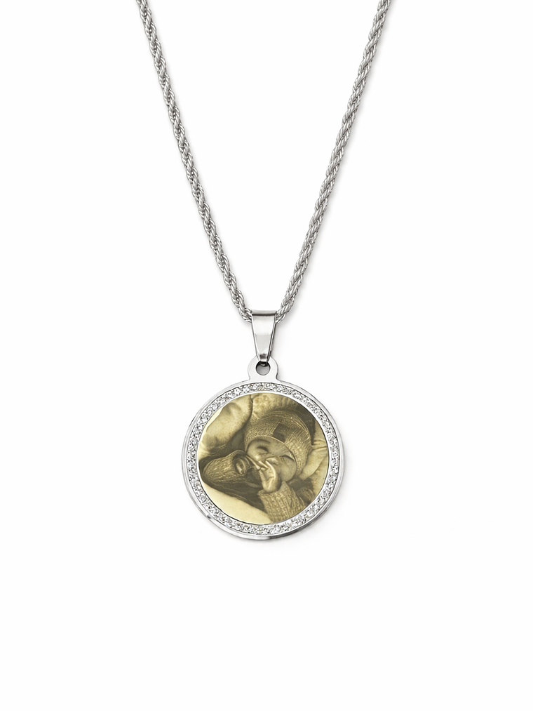 Colar Medalhão Personalizado 2