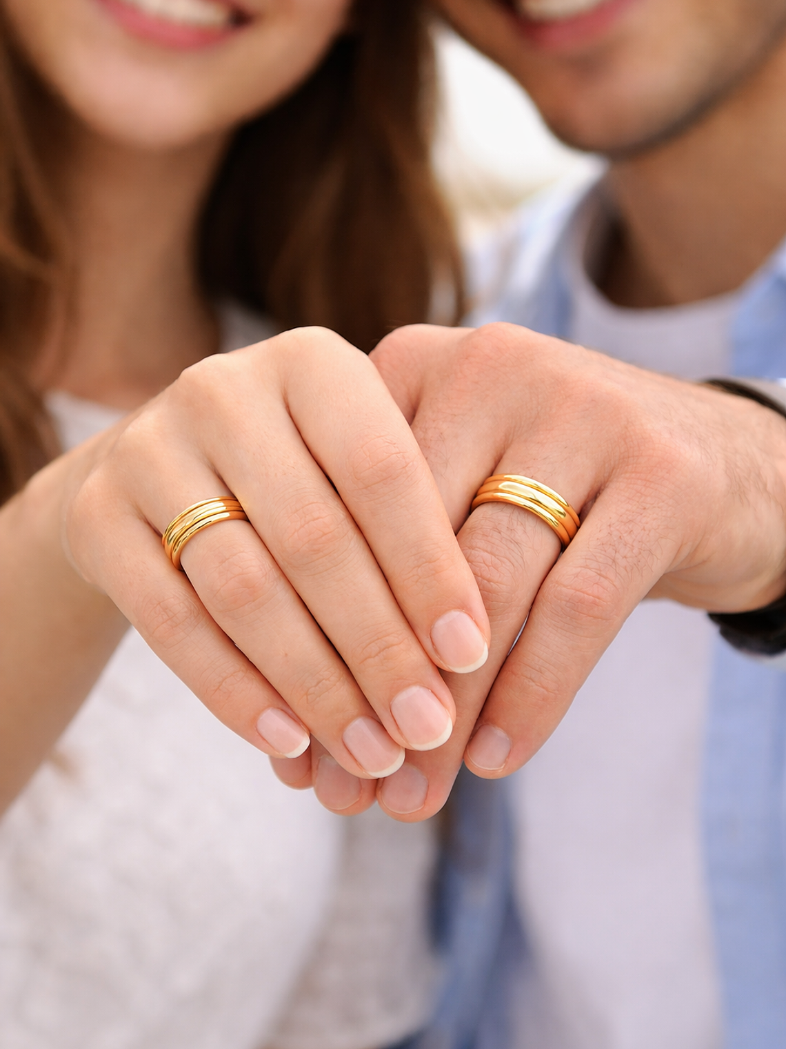 Alianças Personalizadas em Aço Inoxidável | Par com Gravação Incluída 3