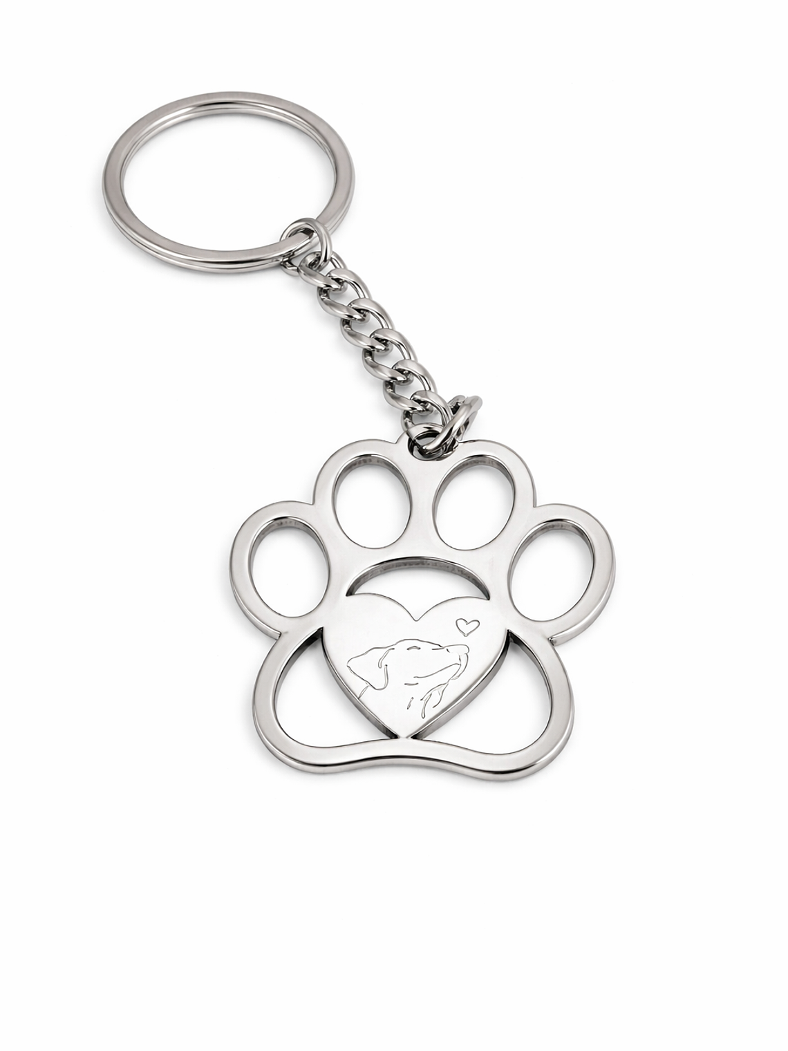 Porta-Chaves Patinha Personalizado com Foto – Aço Inoxidável 3