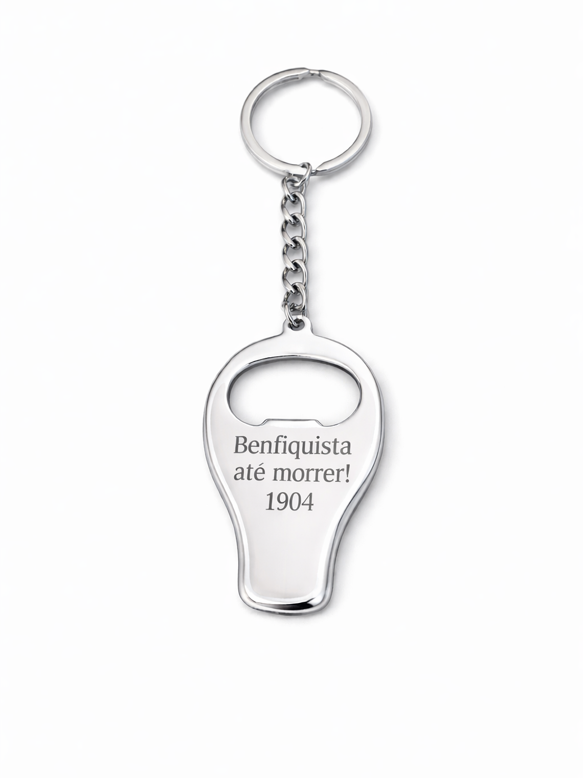 Porta-Chaves Abre-Caricas Personalizado em Aço Inoxidável – Gravação a Laser 2