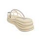 Chinelo Plataforma Branca FLO Russelmatos - Thumbnail 2