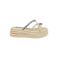 Chinelo Plataforma Branca FLO Russelmatos - Thumbnail 1