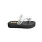 Chinelo Plataforma Preto FLO Russelmatos - Thumbnail 1