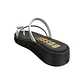 Chinelo Plataforma Preto FLO Russelmatos - Thumbnail 3