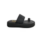 Chinelo Plataforma Preto CAROL Russelmatos - Thumbnail 1