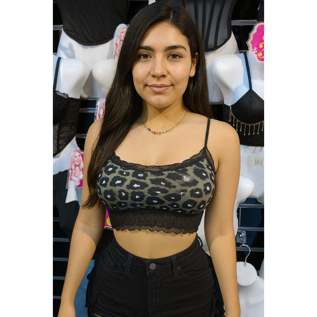 Polera animal print  1