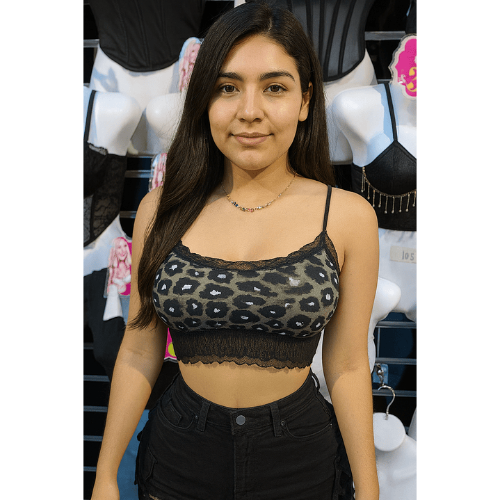 Polera animal print  1