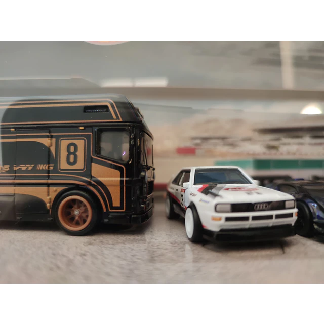 Diorama Hot Wheels Trackday (#13) - 4 véhicules premium 2