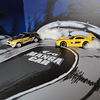 Fond diorama - "Model night drift scene" - Era Car Manga