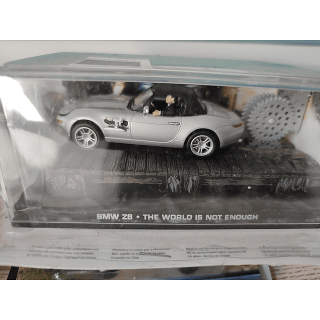 BMW Z8 James Bond, mini diorama