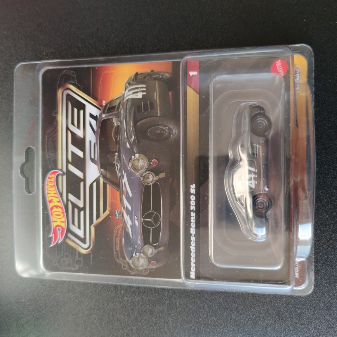 Hot wheels 1/64 🇨🇵 RLC elite64 Mercedes benz 300 SL collectors #01
