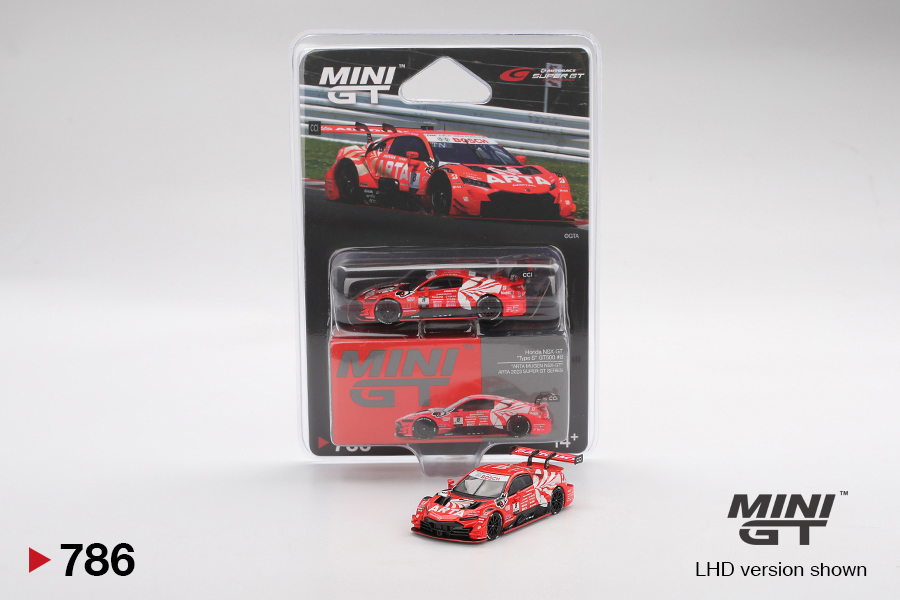 Mini GT 786 - Honda NSX-GT Type S GT500 #8 ARTA MUGEN NSX