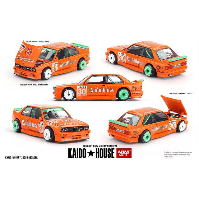 Mini GT x Kaido House 177 - BMW M3 KaidoHaus V1