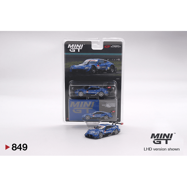 Mini GT 849 - Nissan Z GT500 #1 MARELLI IMPUL Z TEAM IMPUL 2023 SUPER GT SERIES