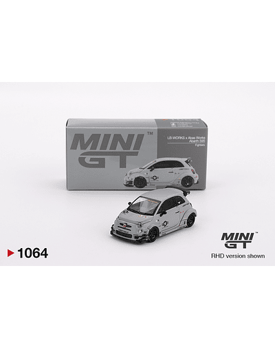 Mini GT 1064 - Abarth 595 LB-WORKS x Abas Works  Fighters