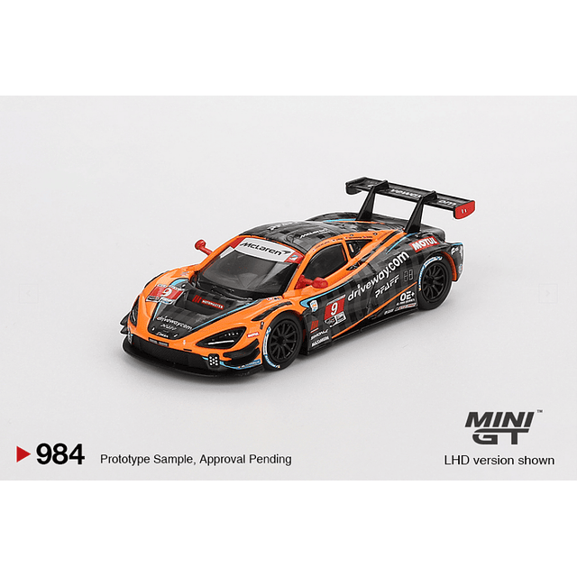 Mini GT 984 - McLaren 720S GT3 Evo Pfaff Motorsports 2024 IMSA Daytona 24 Hrs