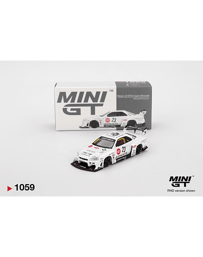 Mini GT 1059 - Nissan LB-ER34 Super Silhouette ATHLETE/COLLET