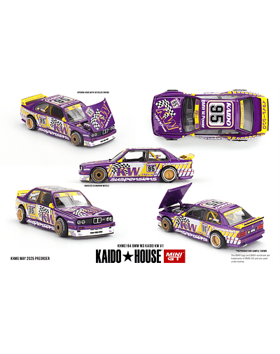 Mini GT x Kaido House 194 - BMW M3 Kaido KW V1
