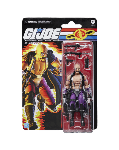 G.I. Joe Classified Series Retro Cardback Dr. Mindbender