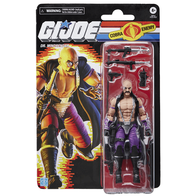 G.I. Joe Classified Series Retro Cardback Dr. Mindbender