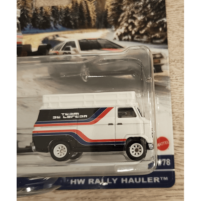 Hot Wheels Team Transport 78 - DeLorean - HW Rally Hauler 2