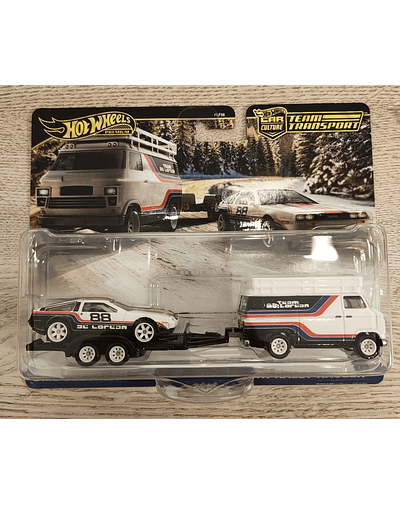 Hot Wheels Team Transport 78 - DeLorean - HW Rally Hauler