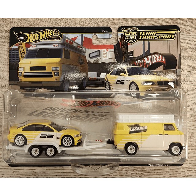 Hot Wheels Team Transport Legends Tour - BMW M3 + Rallye Hauler