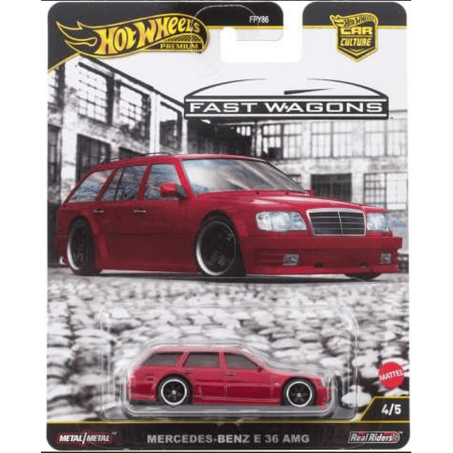 Hot Wheels Fast Wagons - Mercedes-Benz E 36 AMG