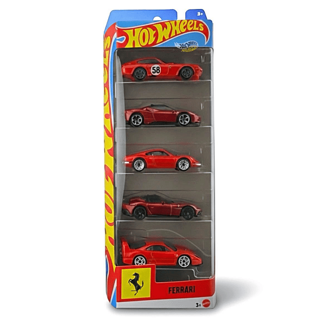 Précommande Avril - Juin 2026 5-pack Ferrari Rosso